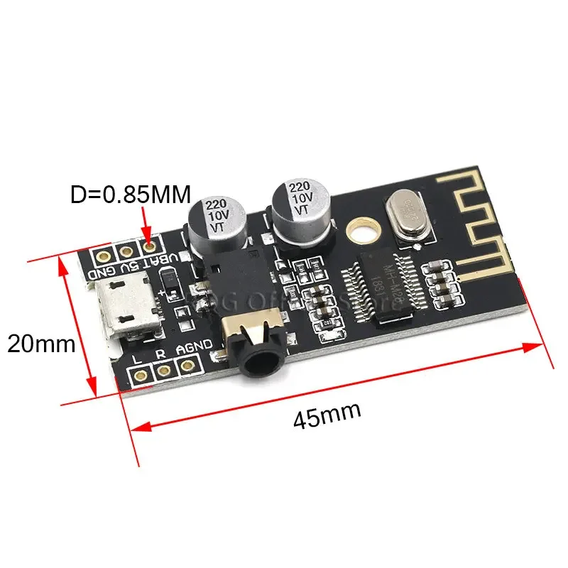 MH-ET MH-MX8 MP3 декодер плата Bluetooth 4,2 аудио Modul Verlustfreie стерео DIY Refit Lautsprecher Hohe Fidelity HIFI
