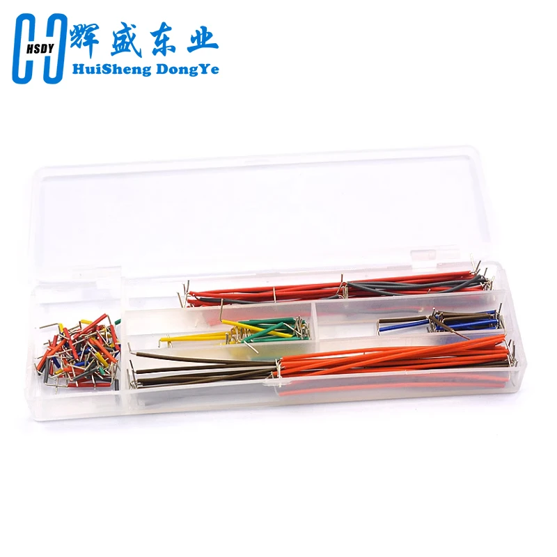 Hot Sell 140 pcs U Shape Solderless Breadboard Jumper Cable Wire Kit For Arduino Shield For raspberry pi Drop Shipping