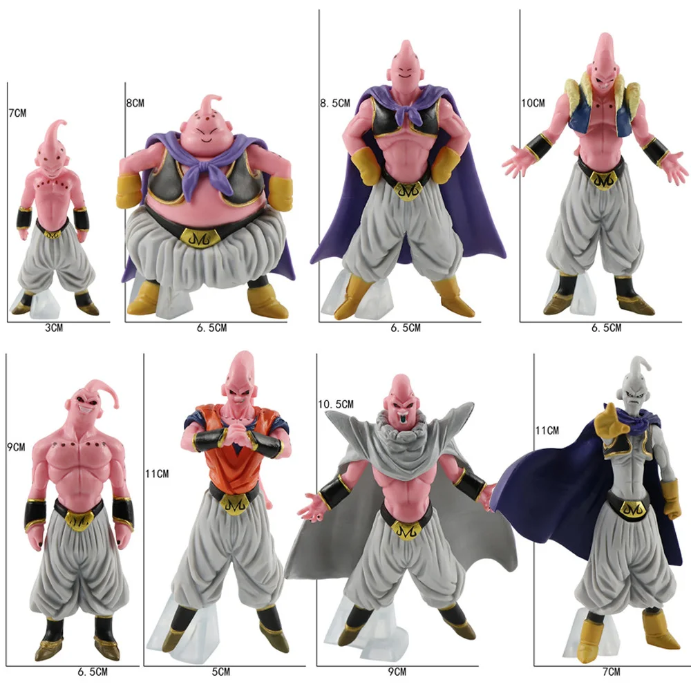 หุ่นฟิกเกอร์ตัวการ์ตูนจากชิ้น/เซ็ต, หุ่นดราก้อนบอลจาก Zero Majin Buu หุ่น dbz ซูเปอร์ยานของขวัญจากเด็ก