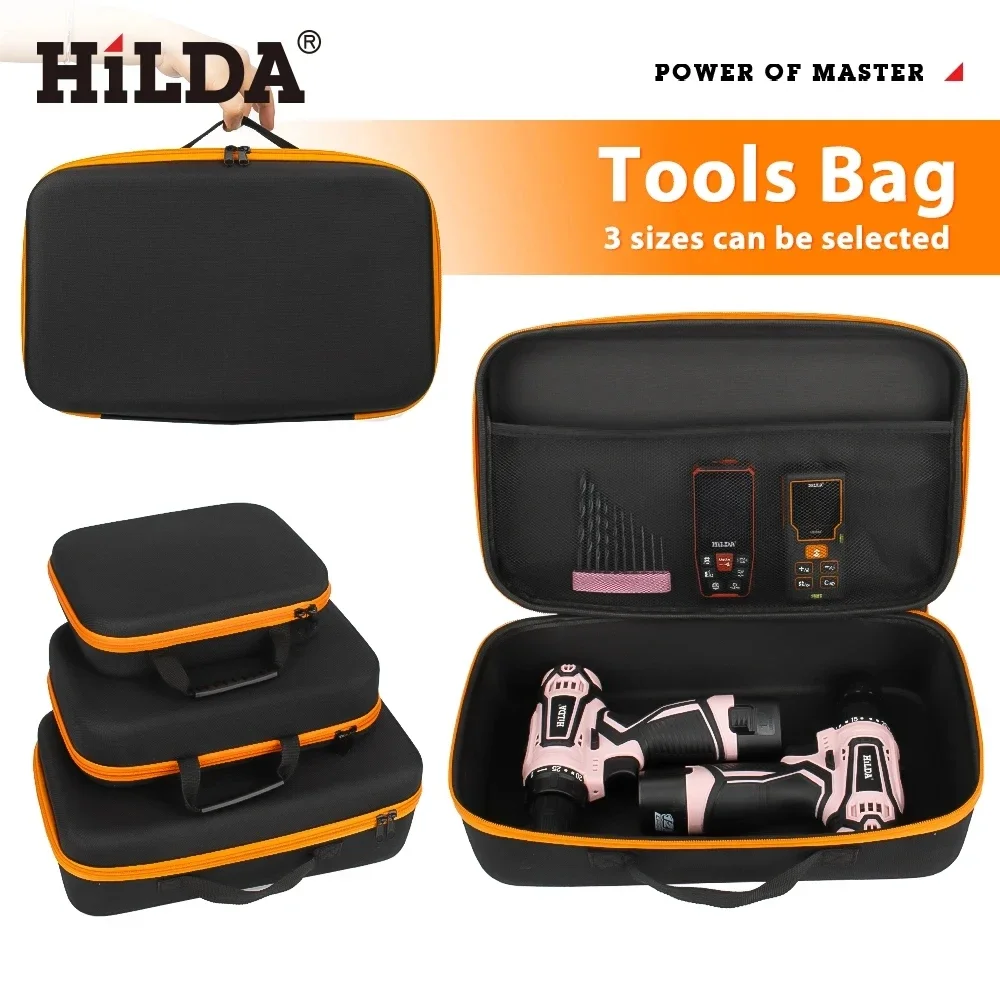 HILDA Grande Capacidade Ferramentas Bag Ferramentas Impermeável Ferramenta Sacos Eletricista Ferramentas Hardware Bag