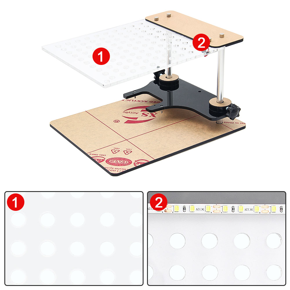 LED BDM Frame voor KESS KTAG FGT-ECH V54 ECU Programmeur Tool OBD2 ECU Progammer Chip Tuning Tool BDM Sonde