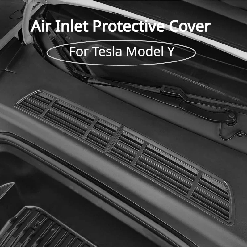 Air Inlet Protection Cover for Tesla Model 3 Y Insect-proof Net Front Trunk Air-conditioning Cover Intake Grille Clean Filter