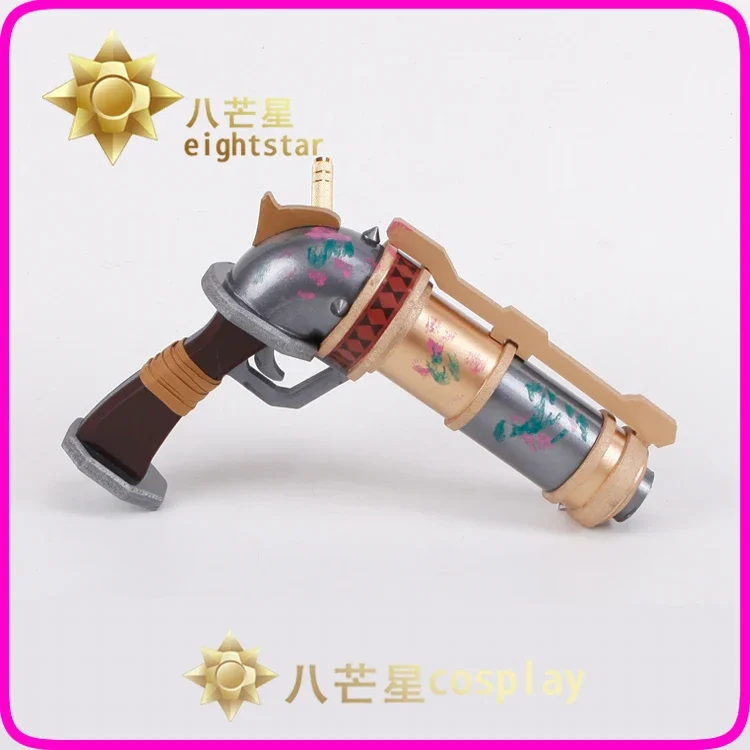 LoL Arcane Jinx コスプレ武器小道具 BaoBao Vi Sister コスプレ銃 LOL Arcane Jinx ブルーウィッグ ハロウィン用 LOL Arcane Vi/Jinx 小道具