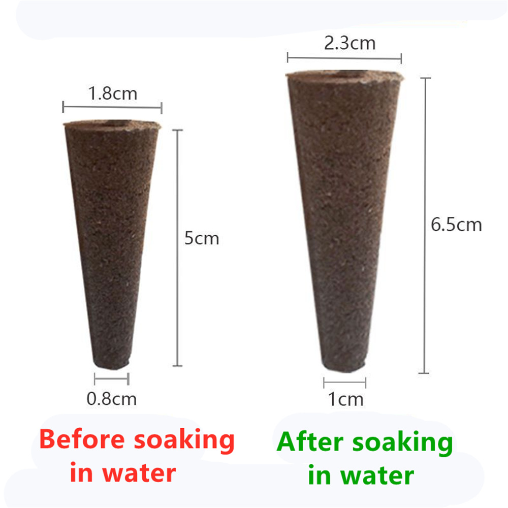 Enraizamiento rápido de brotes de pimiento en bloques de cultivo hidropónico, plantación de algodón, maceta de plántulas de suelo de algodón sin suelo, 2 uds.