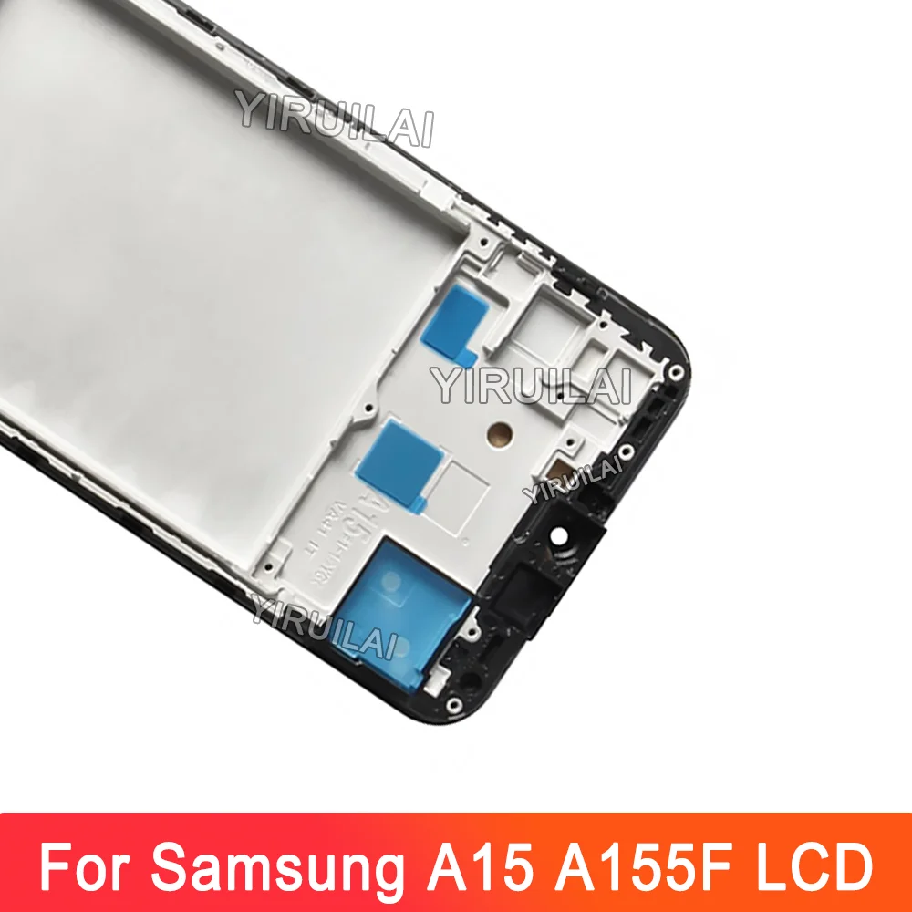 삼성 갤럭시 A15 5G SM-A156B LCD 디스플레이 터치 스크린 디지타이저 어셈블리 교체 부품 용 TFT A15 화면