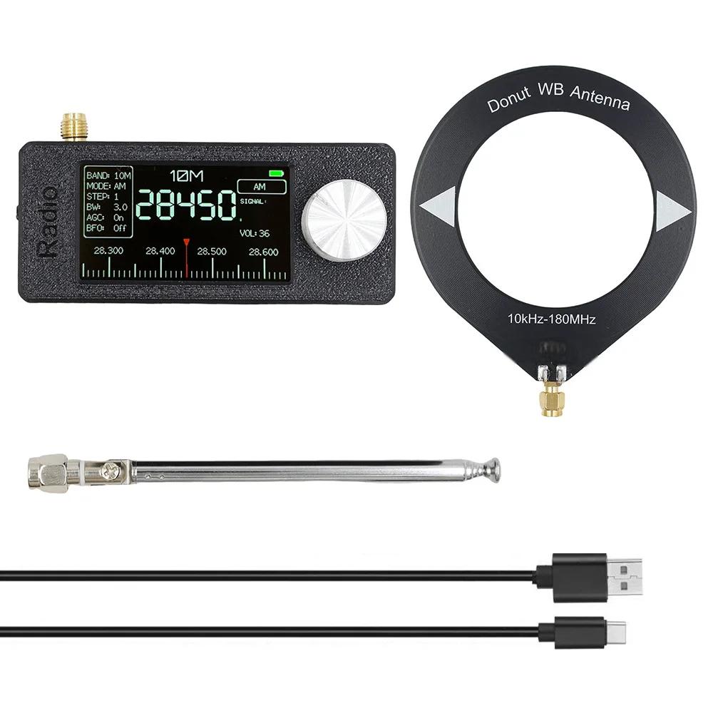 SI4732  0.5-108 MHz LSB USB AM FM LSB USB AM FM Pocket Mini Portable Radio Receiver