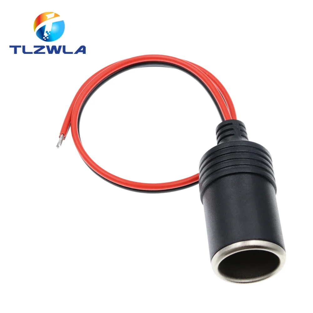 1 Chiếc Đồng Nguyên Chất Thuốc Lá Trên Xe Ô Tô Cáp Sạc Nữ Ổ Cắm Đầu Cắm Cáp Cầu Chì