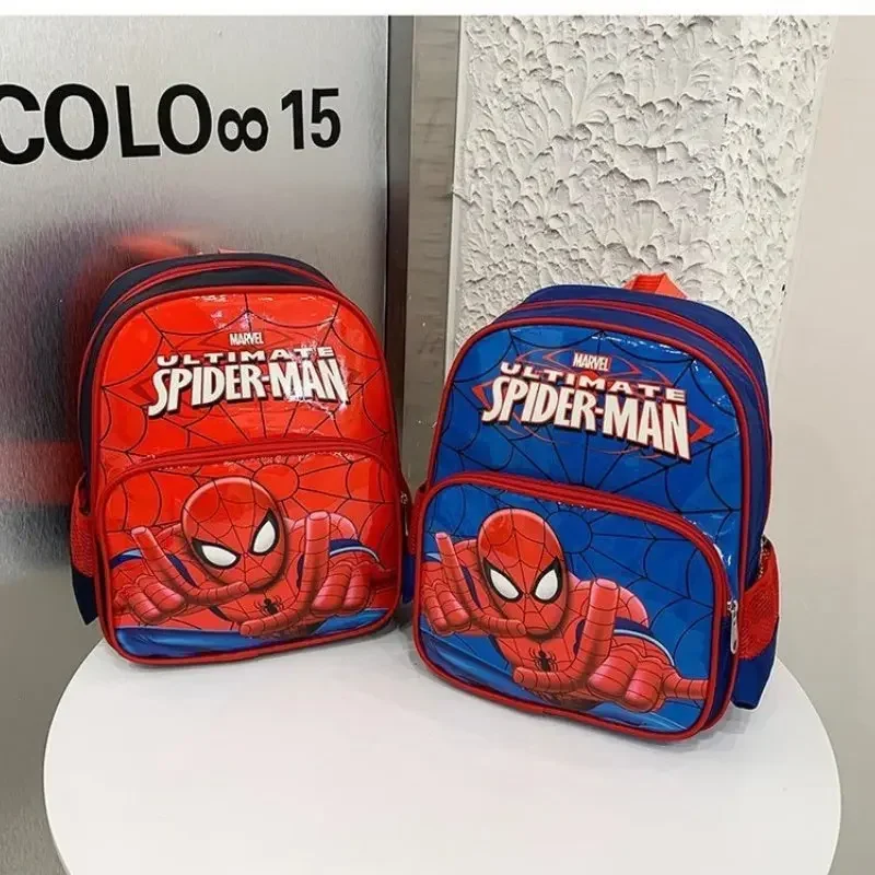 Cartoon Anime Spiderman School Bag para crianças, jardim de infância mochila, saco de armazenamento, venda quente, bonito, 3-6 anos de idade