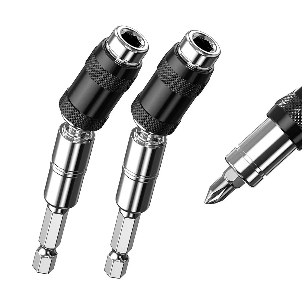 Hexagonal Handle Screwdriver with Variable Extension Rod Drill Bit Quick Release Electric Drill Driver Universal Extension Rod