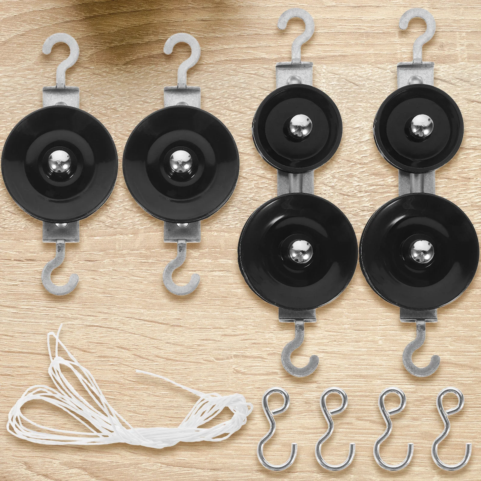 Pulley Experimental Equipment Physics Teacher Supplies Educational for Science Project Teaching Tool Physical Mechanics Hooks