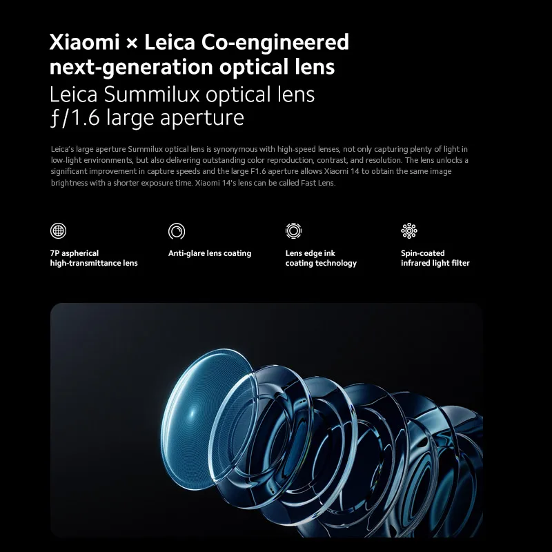 【Merk+】Global Version Xiaomi 14 Snapdragon ®   8 generatie 3-smartphone 1,5K 6,36-inch AMOLED-display IP68 NFC 50MP Leica-camera