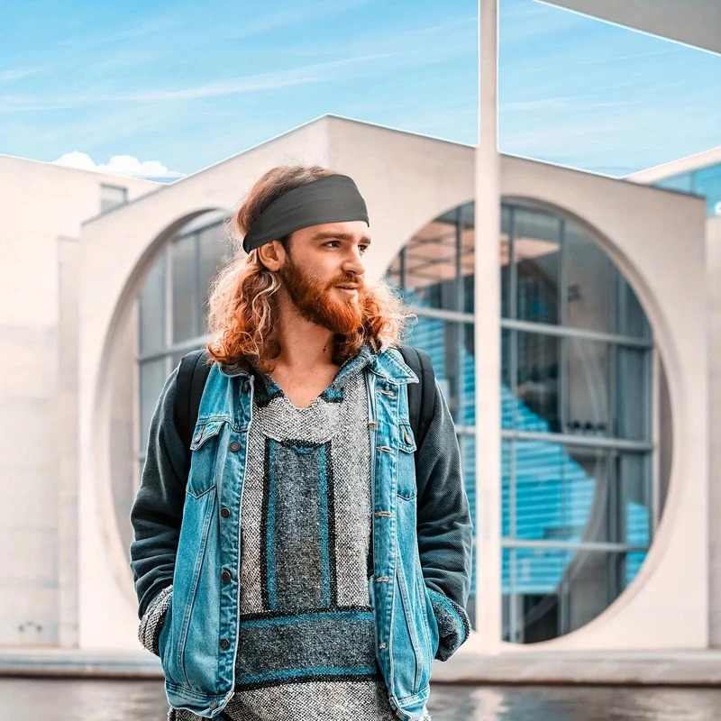 2pcs Sport Anti Sweat Hairband Running Fitness Forehead Protector Spring Summer Outdoor Headband