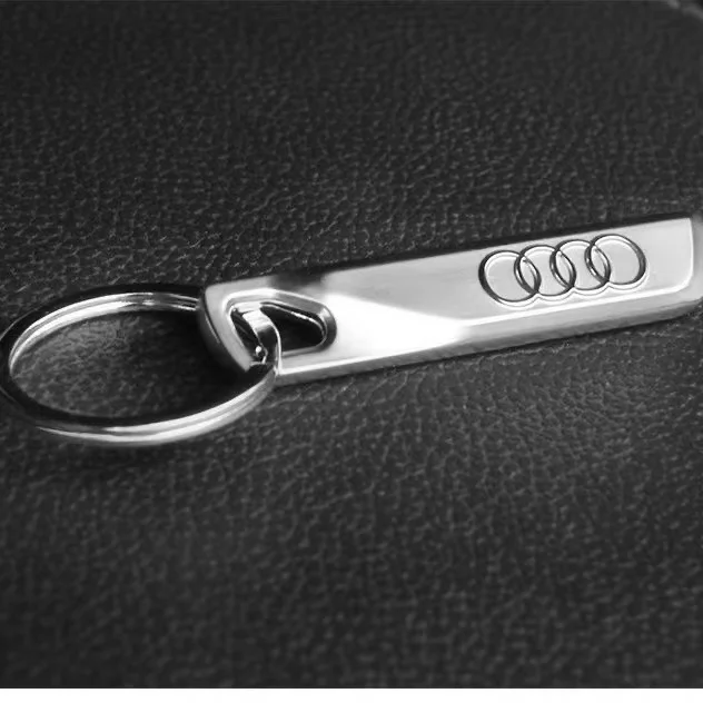 LLavero de aleación de Zinc, llavero de coche, accesorios para AUDI A5 A6 C5 C6 C7 A4 B5 B6 B7 B8 B9 A7 A8 Q7 Q5 Q3 A3 RS TT