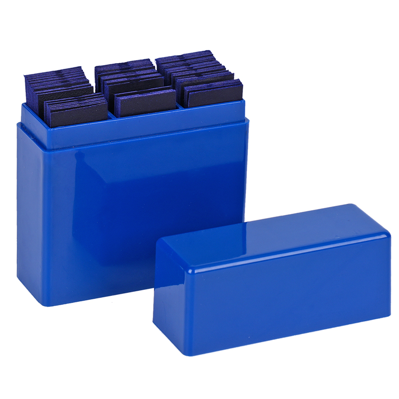 300 arkuszy papieru do ugryzienia jednorazowego użytku dla dentystów Niebieski/czerwony dwustronny pasek do ugryzienia do pielęgnacji zębów w jamie ustnej Materiał do wybielania zębów