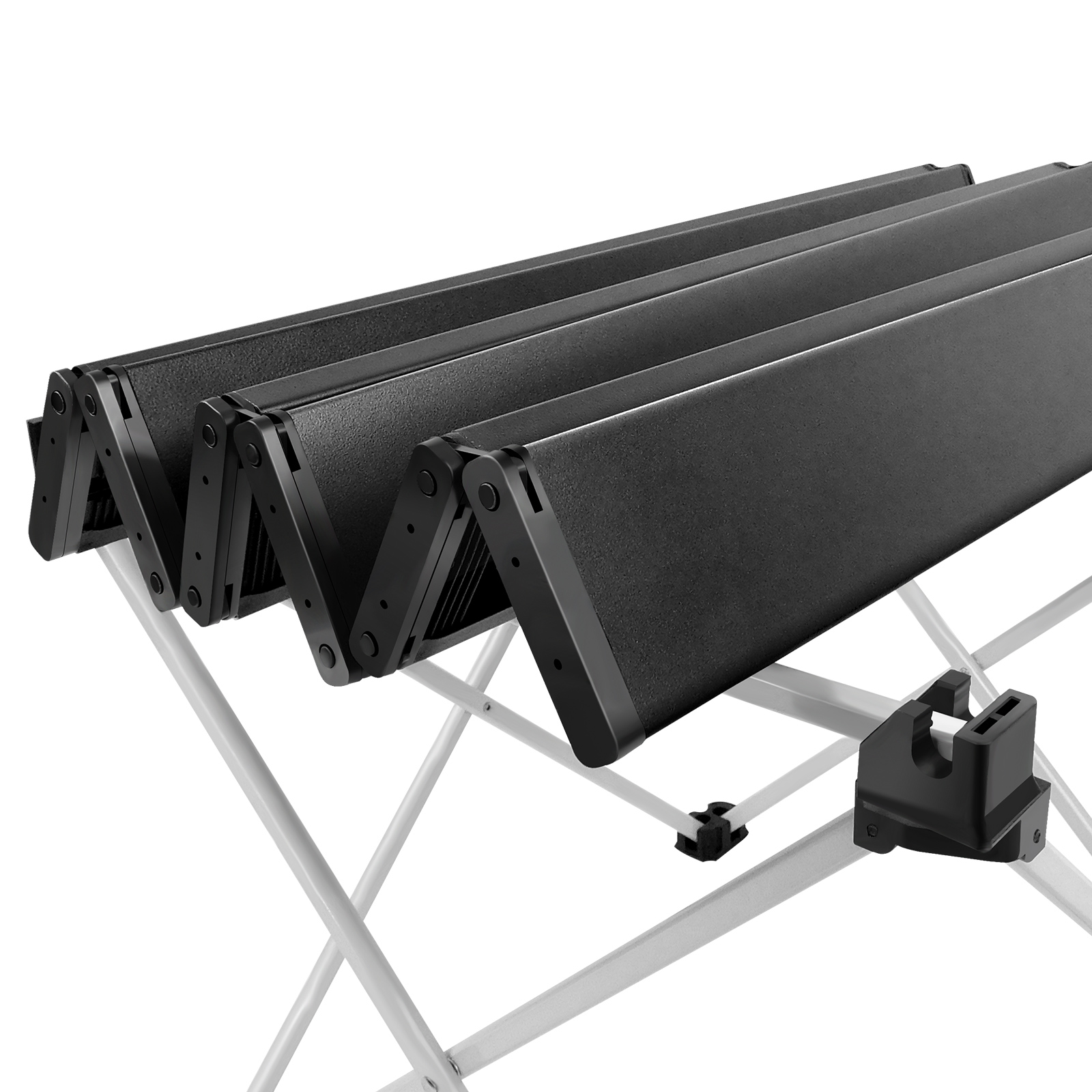 Mini składany stół, przenośny stół kempingowy z aluminiowym blatem i torbą do przenoszenia, na kemping, piknik, wędkarstwo 40x35x32cm
