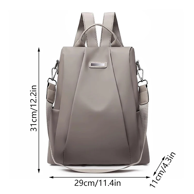 Mochila antirrobo multifuncional para mujer, morral de viaje con correa de hombro desmontable, a la moda, novedad