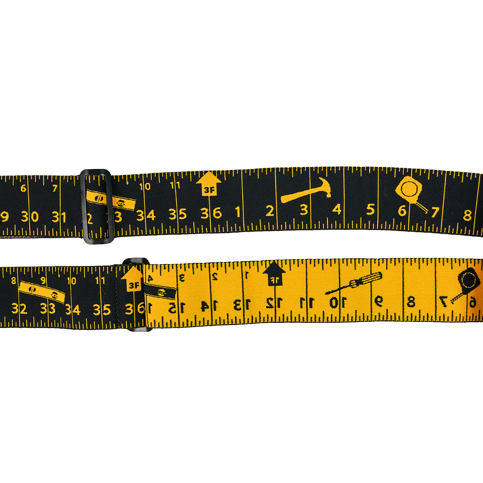 KUNN Heren Bretel Meetlint Patroon Bretel Volledig sterkte Elastisch met zware clip Liniaal Bretels