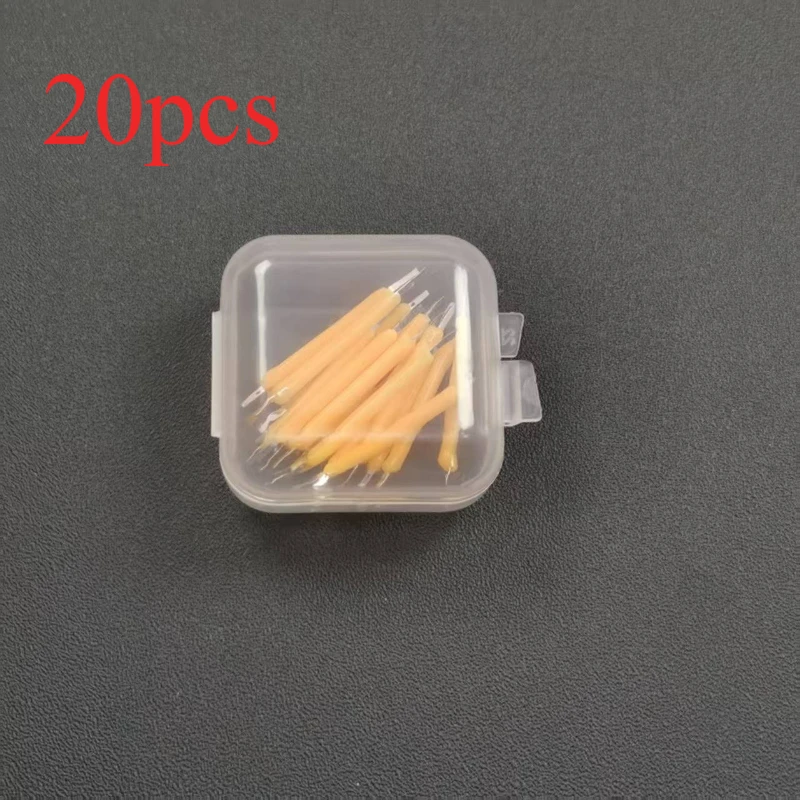 DC3V Total Length 29mm LED Warm Yellow Hard Filament Retro Anti-tungsten Filament Light Source Material Plastic DIY Accessories