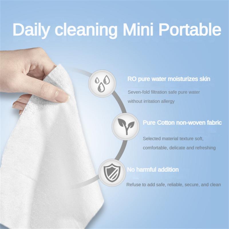 ベビーウェットワイプ,特別なハンドマウスクリーニング,柔らかく肌にやさしい,子供の幼児用パック,5, 10