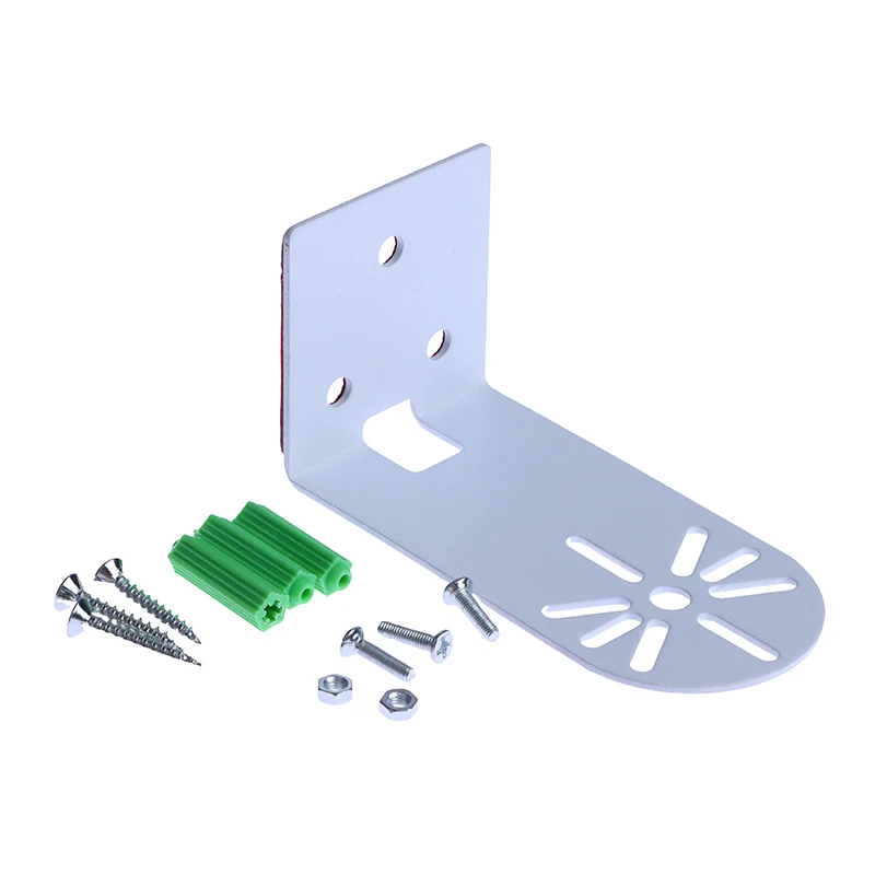 Soporte de hierro para cámara de montaje en pared sin clavos en forma de L, con Base de pegamento, versión PTZ, soporte de vigilancia para cámara para Huawei Xiaomi, 1 ud.