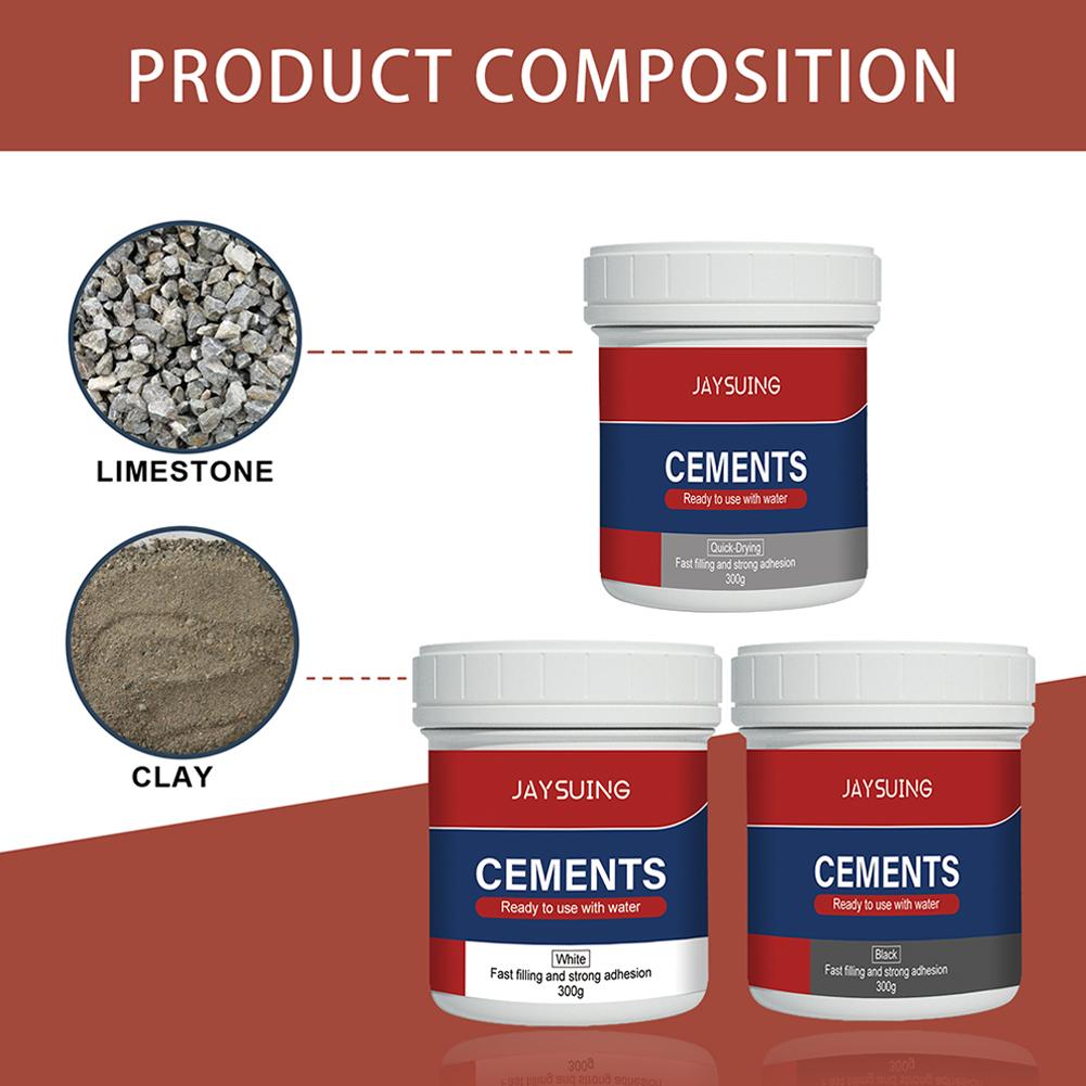 Floor Quick Dry Waterproof Repair Cement Crack Adhesive Corner Crack Bungalow Leakage Plugging Material Concrete Crack Filler