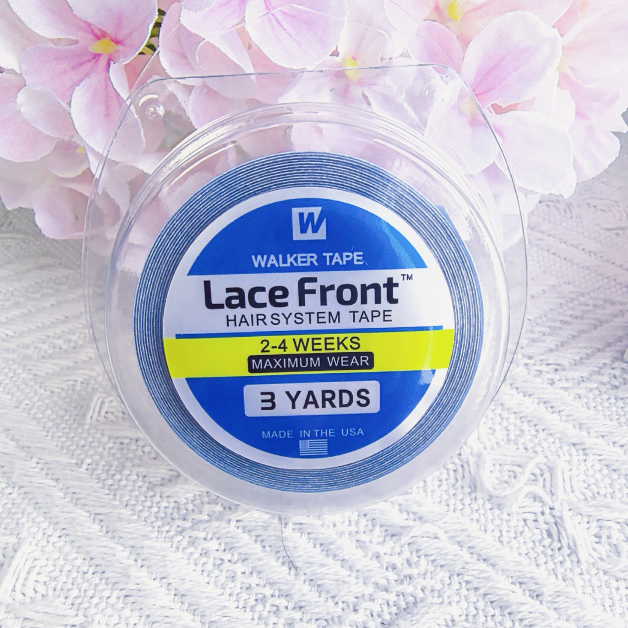 36/12/3 yards Haar Systeem Tape Dubbelzijdig Walker Tape Blauw Kant Voor Pruik Tape Voor toupet Transpiratie Ultra Hold Pruik Tape