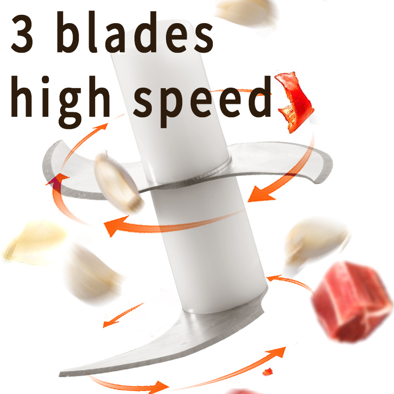 ミニ電気食品チョッパー多機能 USB 充電肉グラインダーガーリックマッシャーマシン野菜アイスクラッシャーキッチン用品ギフト