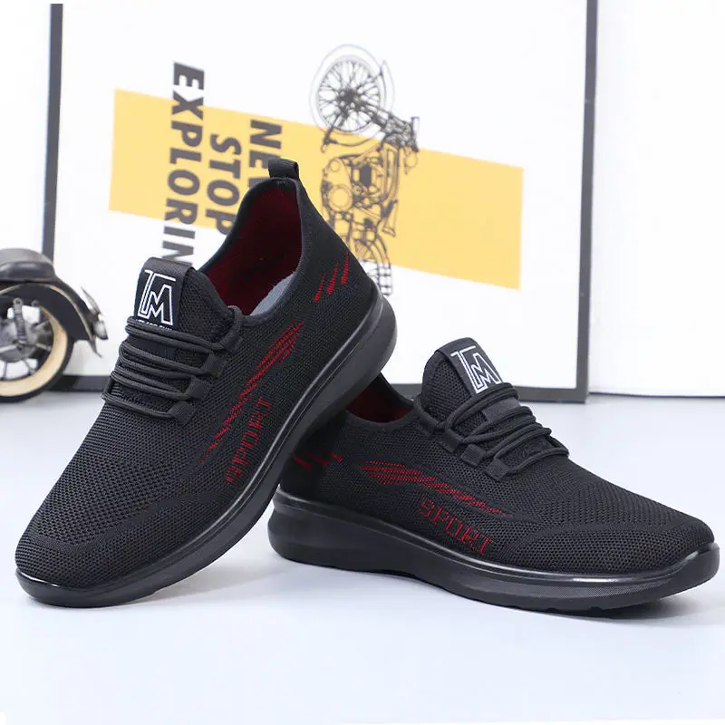 Neue Herrenschuhe, Sport-Flats, Freizeitschuhe, 2023, neue modische, atmungsaktive Wanderschuhe, leichter und bequemer Herrenschuh