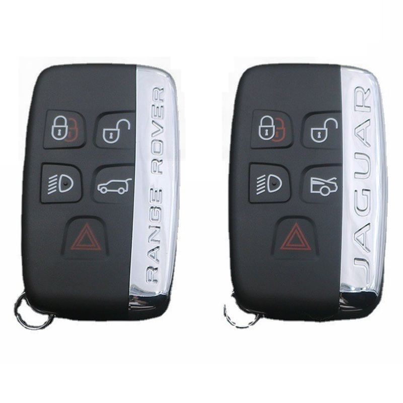 Carcasa de llave a distancia para coche Land Rover Range Rover Sport Evoque LR2 LR4 Freelander Discovery 4 XE XJ XJL XF XFL, accesorios para coche