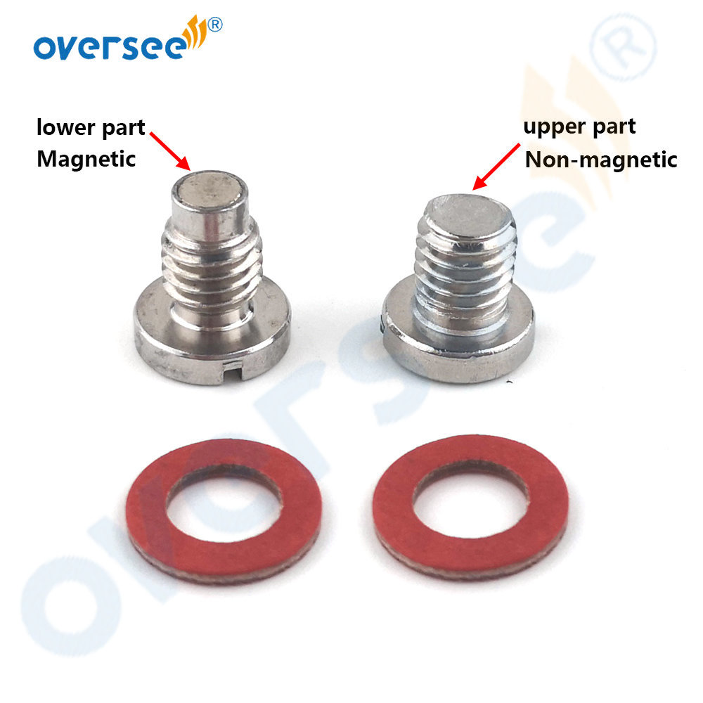 90340-08002-00ストレートネジプラグキットヤマハ船外エンジンF9.9に300HP磁気と非磁性ネジ