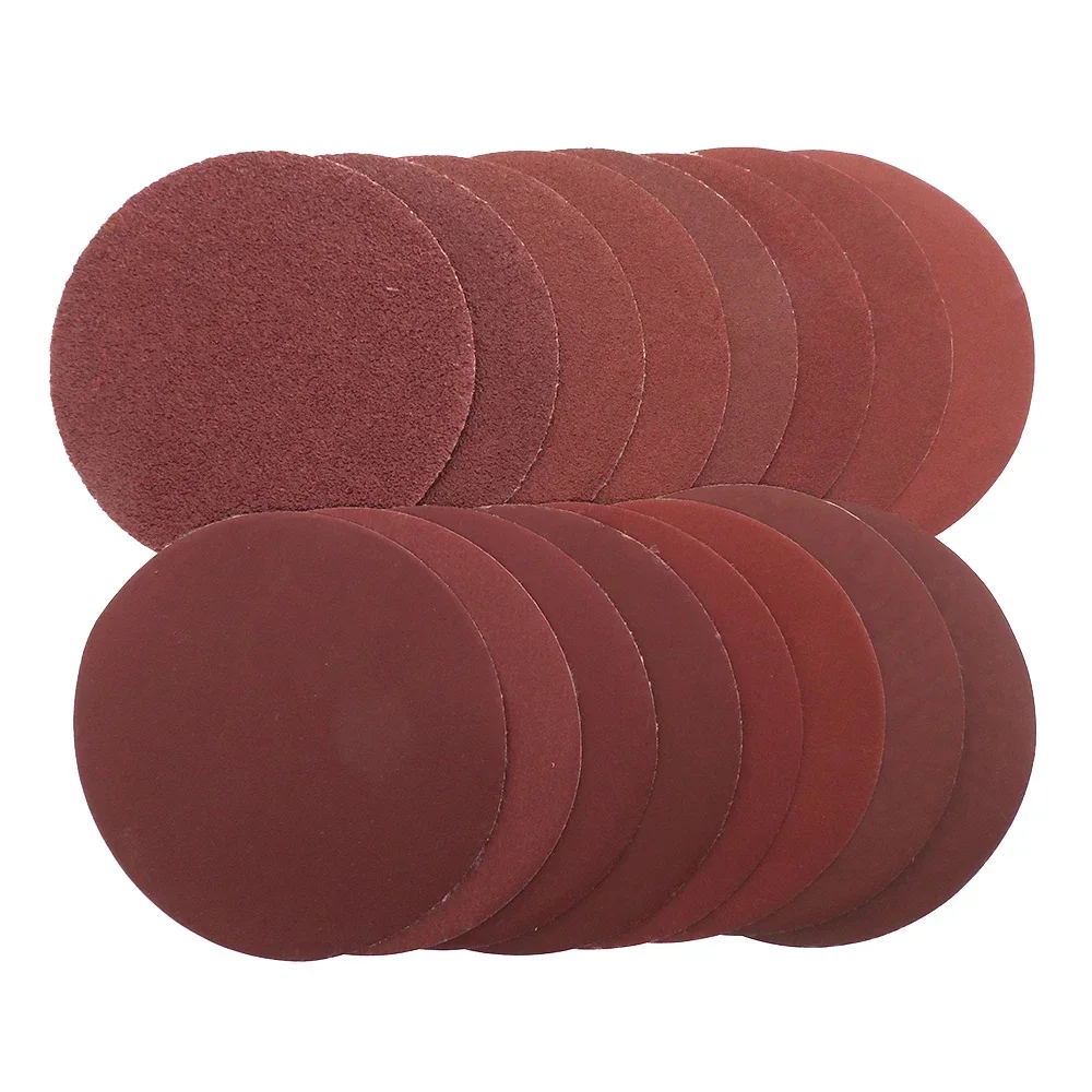 4Inch Sanding Disc Set 12Pcs Hook and Loop SandPaper 60-240 Grit Backing Pad with M10 Drill Adaptor For Polishing Cleaning Tools