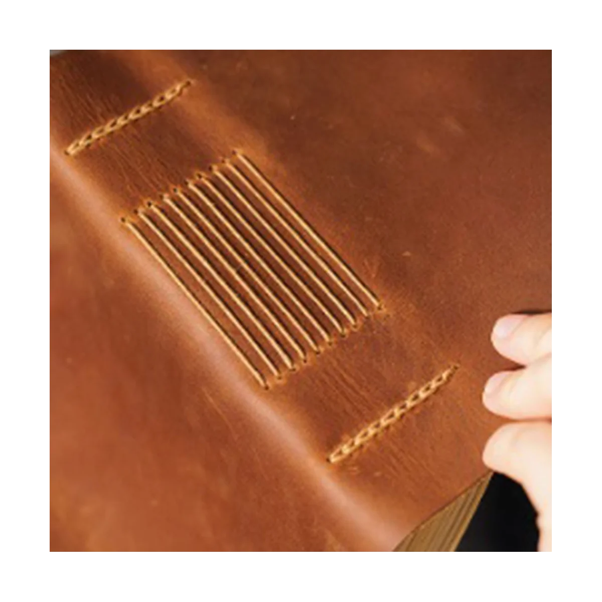 Handmade Leather Journal - 100X155Mm Leather Bound Daily Writing Notebook & Journals To Write in for Travel/Diary
