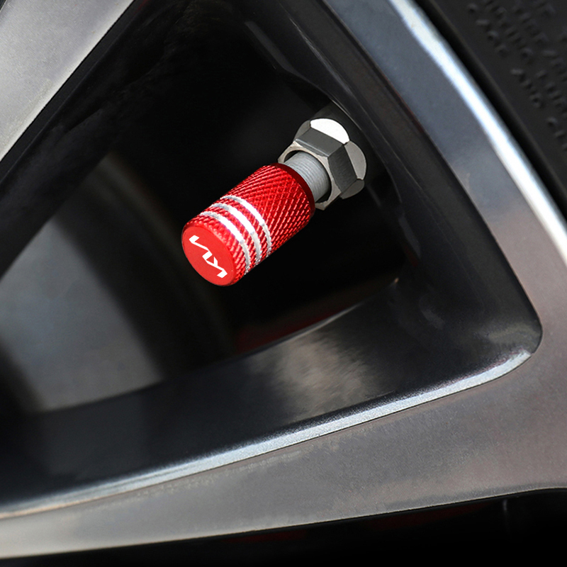 5 個車のバッジ金属ホイールタイヤバルブキャップカバー自動車の付属品起亜リオ Ceed Sportage セラートソウルソレントピカントオプティマ