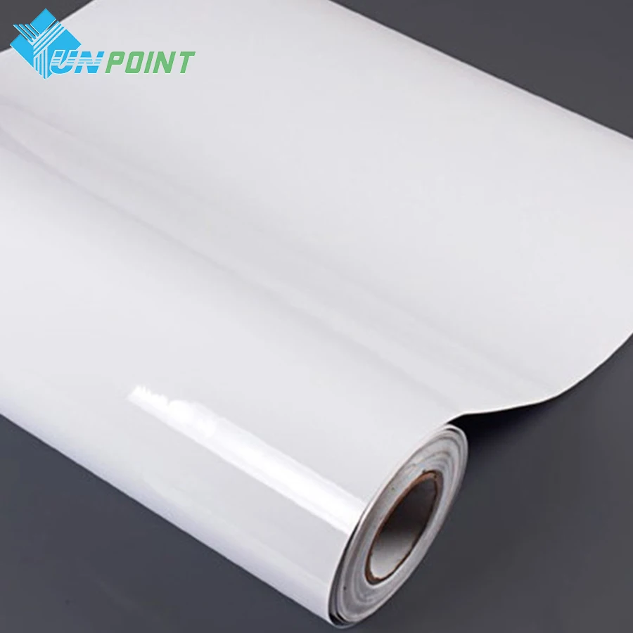 High Glossy White Matte Self-Adhesiveวอลล์เปเปอร์DIYฟิล์มตกแต่งสําหรับห้องครัวตู้ปรับปรุงเฟอร์นิเจอร์สติกเกอร์กันน้ํา