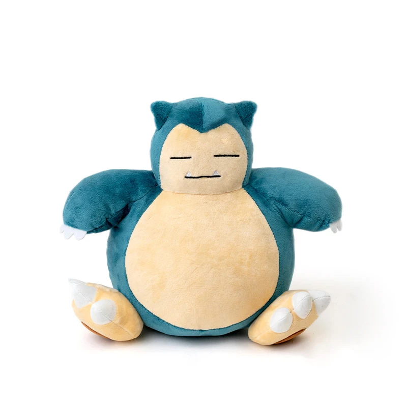 Pokemon Snorlax ของเล่นตุ๊กตาการ์ตูนและน่ารักของเล่นเด็กอะนิเมะยัดตุ๊กตาตกแต่งฮาโลวีนของขวัญวันเกิด