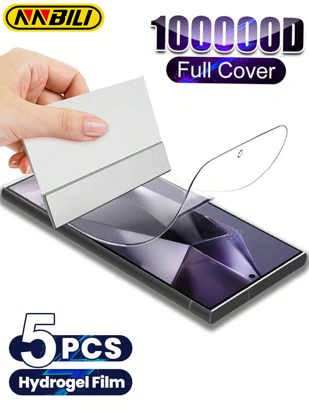 NNBILI 5 stücke Hydrogel Film Für Samsung Galaxy S25 S24 S23 S22 S21 S20 Ultra Plus Screen Protector Für Samsung S24 s23 FE Ultra