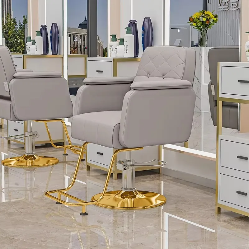 หรูหราโมเดิร์นตัดผมเก้าอี้อินเทรนด์ Modern Esthetics Design ตัดผมเก้าอี้สบาย Nordic Silla Barberia เฟอร์นิเจอร์เชิงพาณิชย์