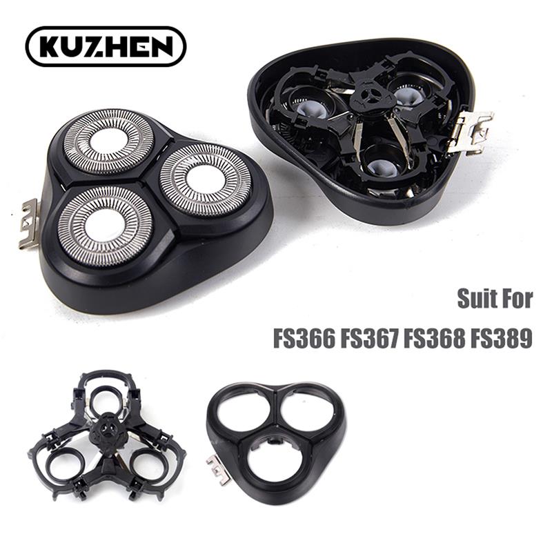 Shaver Replacement Head Mens Rotary Electric Popup Trimmer Razor Blade For FS366 367 368 389 Beard Shaving Razor Heads//Bracke