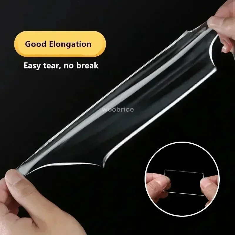 Nano cinta adhesiva de doble cara potente, pegatinas para espejo de pared, cinta autoadhesiva impermeable, suministros navideños para el hogar