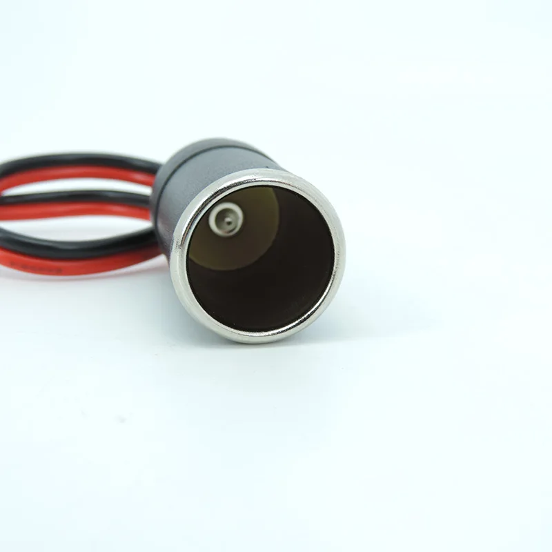 12V 24V รถหญิงซ็อกเก็ตไฟแช็ก SAE 2 Pin Quick Release Disconnect Connector ปลั๊ก 14AWG 20A สาย H2