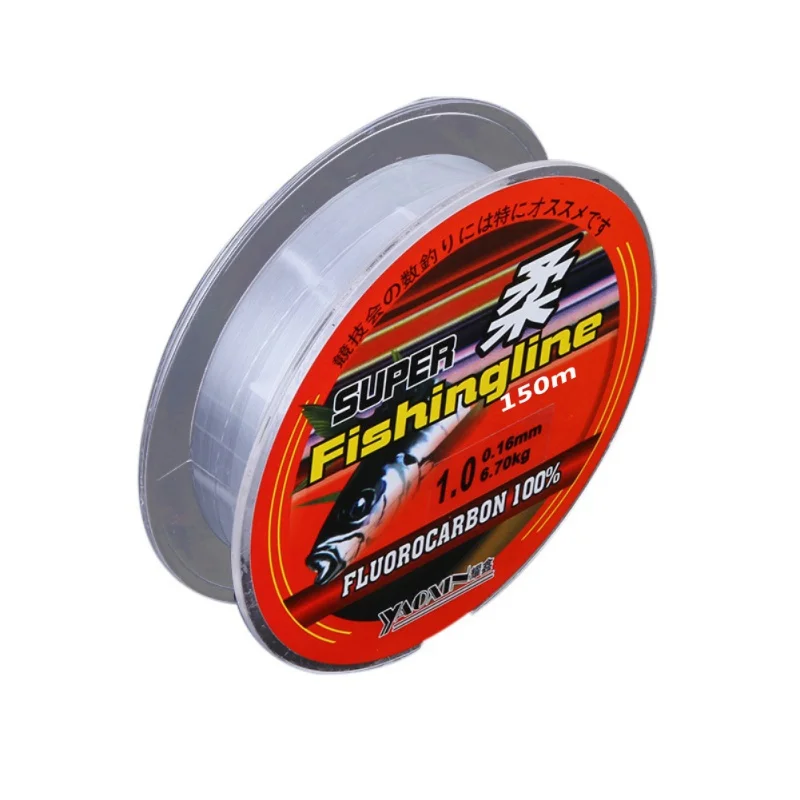 Lenza da pesca in nylon super resistente 100M 200M filo da pesca monofilamento giapponese trasparente durevole attrezzatura da pesca lenza