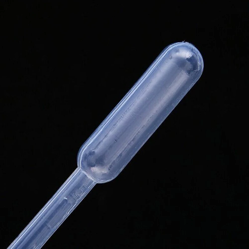 50 pz Pipette graduate Contagocce Trasparente Pipette di trasferimento sterili monouso Forniture per esperimenti Pipette per oli essenziali per laboratorio