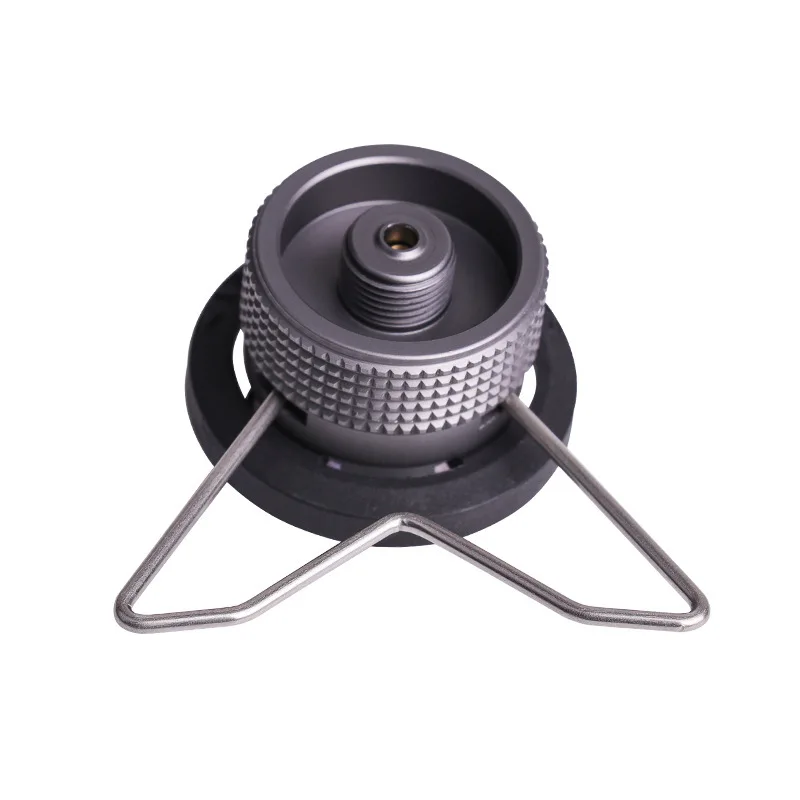 Adattatore butano da campeggio con convertitore per serbatoio di gas portatile da esterno con staffa per attrezzatura da campeggio per escursioni picnic