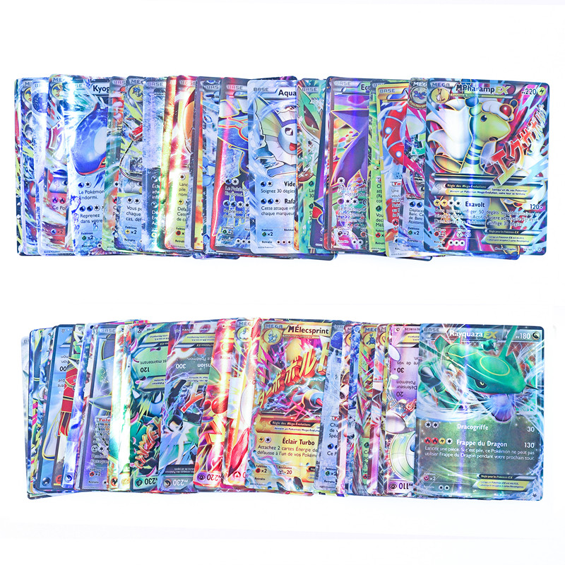 20 piezas nuevas tarjetas Pokemon francesas Vstar V GX MEGA TAG TEAM EX juego tarjeta de batalla gran oferta