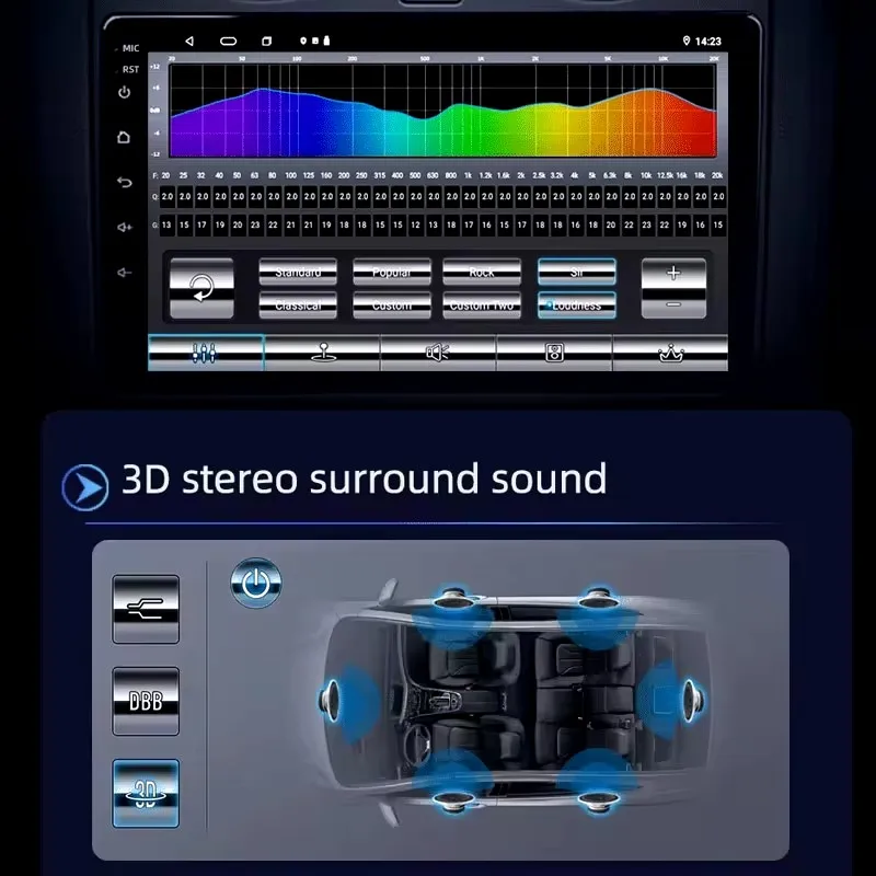 9" Android 12 Carplay Car Stereo Radio for Honda Civic 8 2005 - 2012 Multimedia Player Navigation GPS 2 Din 4G Audio DVD