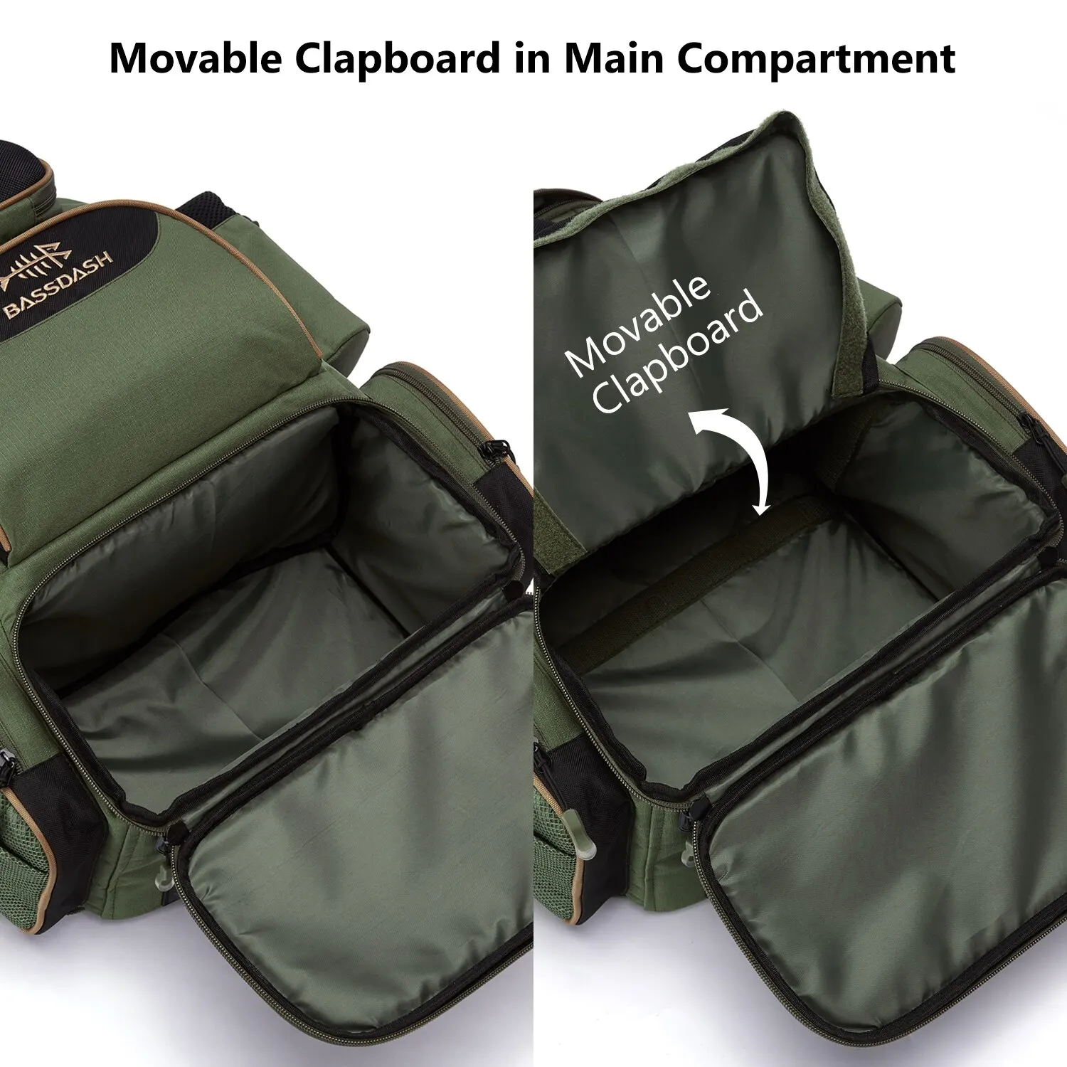 Bassdash Saco De Pesca Combater Mochila Leve Tático Combater Caixa Multifuncional