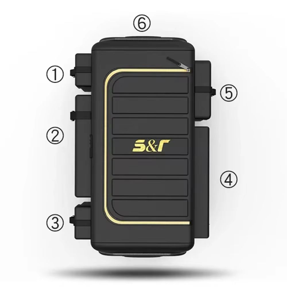 車のトランク収納オーガナイザー蓋付きユニバーサル車のトランクオーガナイザー 70L 収納ボックスオックスフォード布折りたたみ Organizador