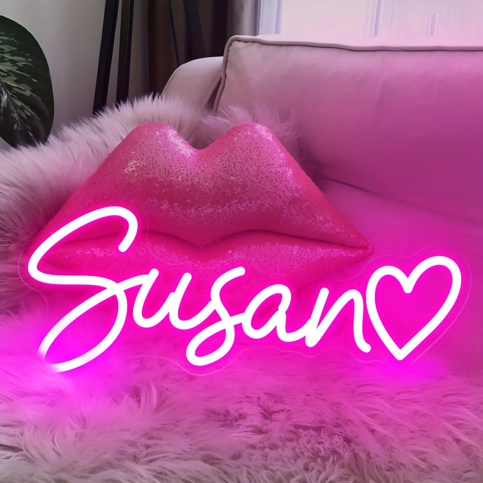 Custom Neon Sign Personalized Name Sign Led Neon Night Light Birthday Gifts Room Bedroom Decoration Wall Wedding LED Neon Lamp