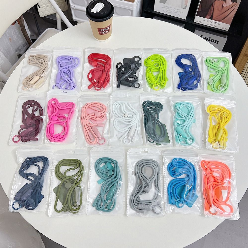 Anti Loss Rope Work Permit Crossbody Patch Universal Rope Mobile Phone Hanging Rope Neck Hanging Rope Oblique Hanging