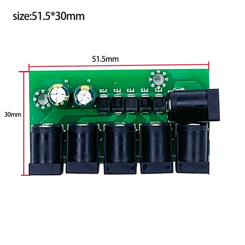 Módulo divisor de voltaje divisor uno a cinco 5V-56V